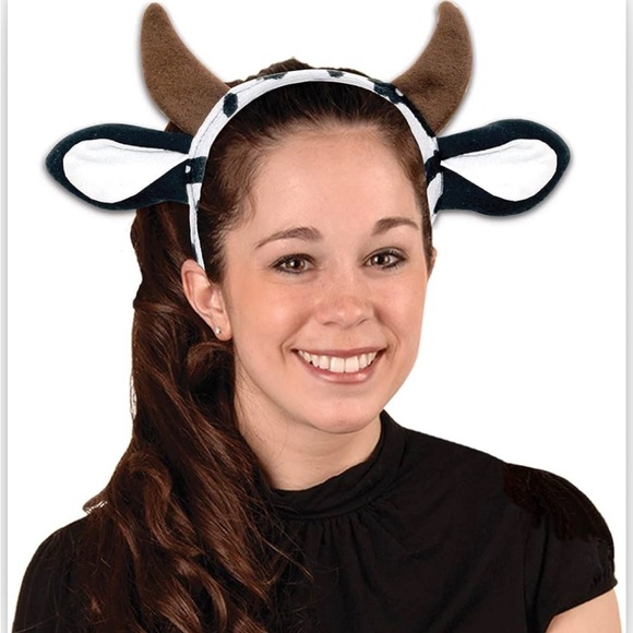 NWT Cow ears headband - Picture 3 of 3